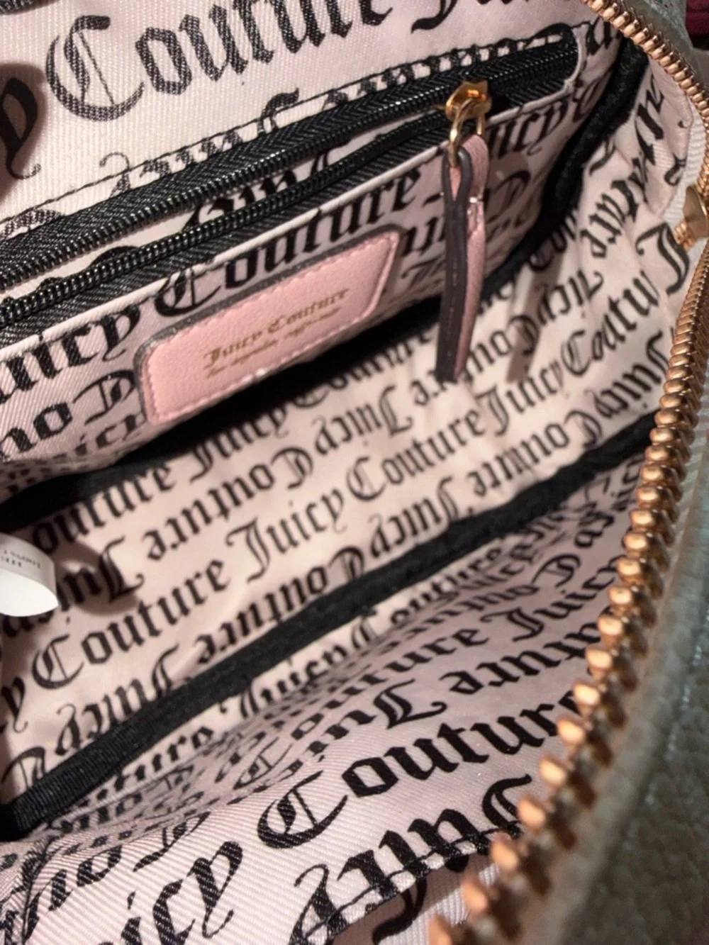NWT Juicy Couture Berry Sweet Camera Bag Crossbody White Crystal Strawberry - Picture 7 of 8